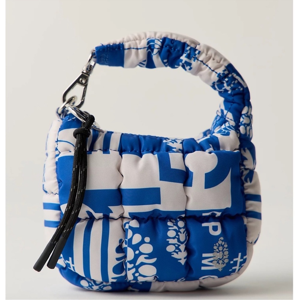NWT Free People x FP Movement Quilted Printed Micro Pouch